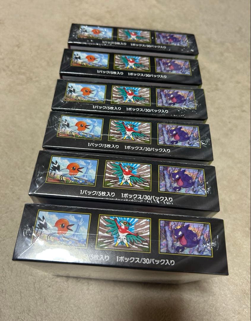 ポケモン　全てシュリンク付き　ムニキスゼロ　6box＋20パックセット