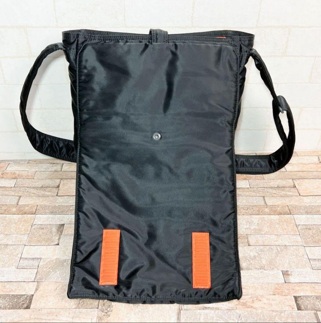 PORTER ポーター タンカー 縦型 ショルダーバッグ ブラック
