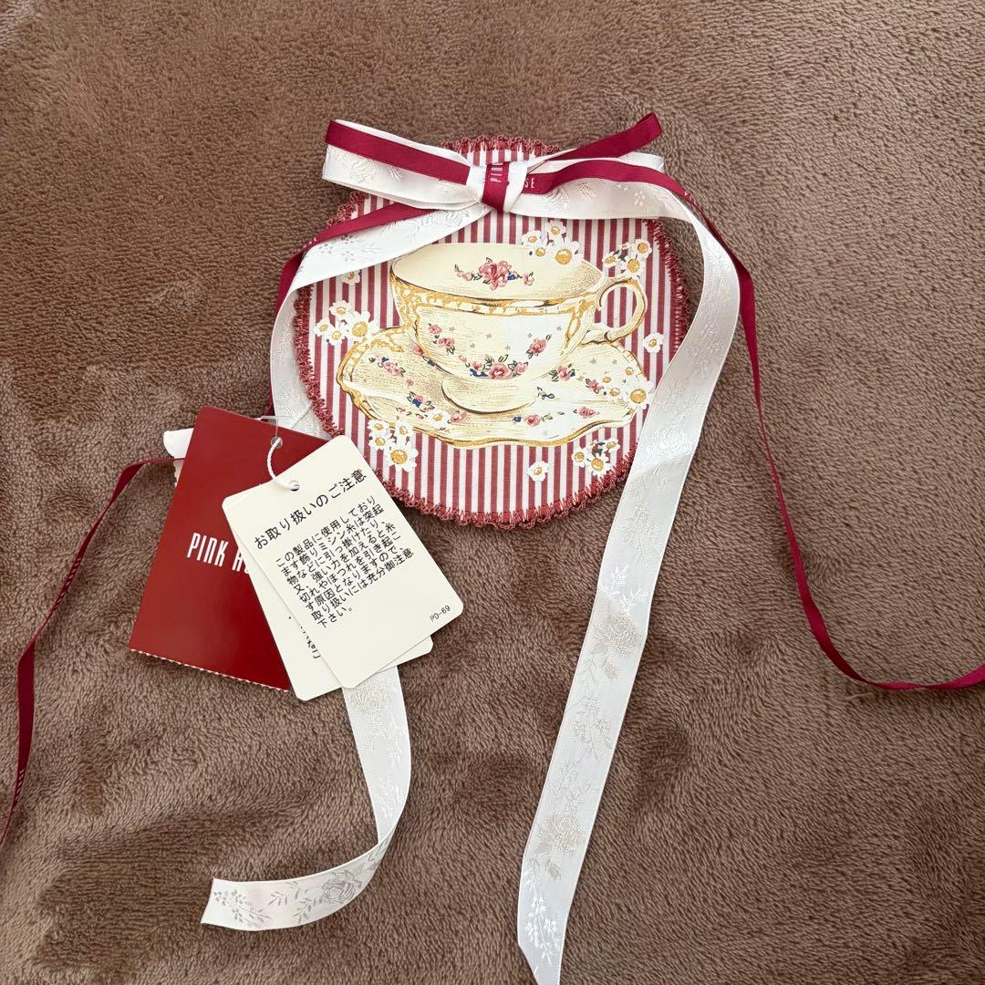 PINK HOUSE ティーカップコサージュ