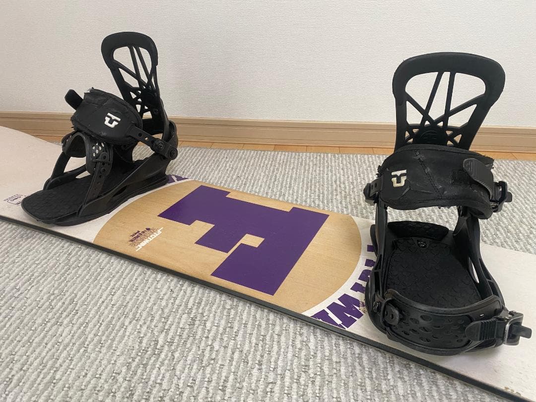 スノーボードセット　板ビンディングfanaticグラトリカービーングUnion