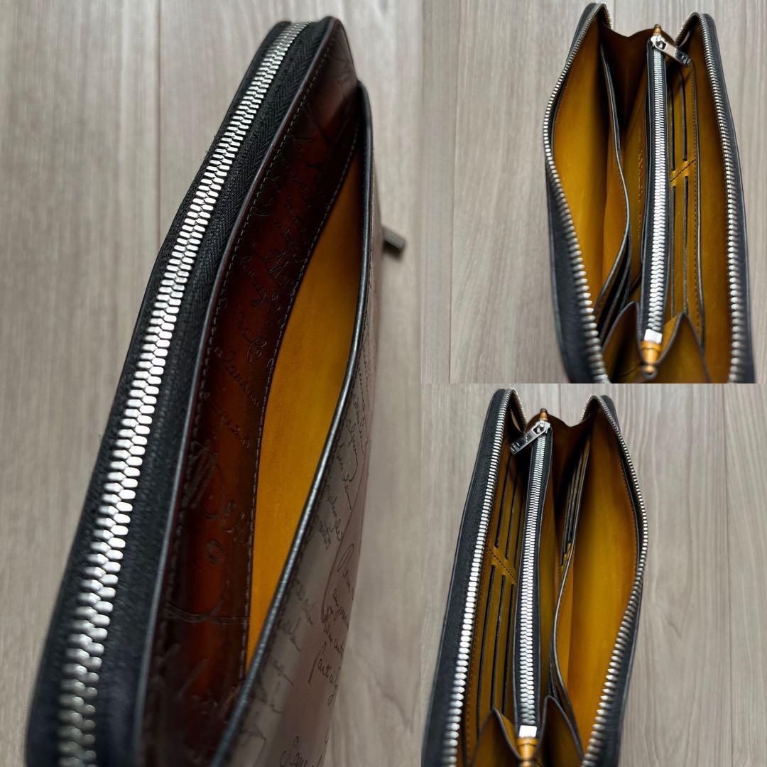 0*様 特注32万 ベルルッティ イタウバ レザー 財布 ミモザ スペシャルオー