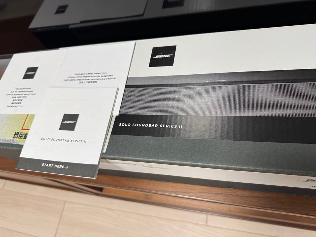 【美品】Bose Solo サウンドバー II ブラック