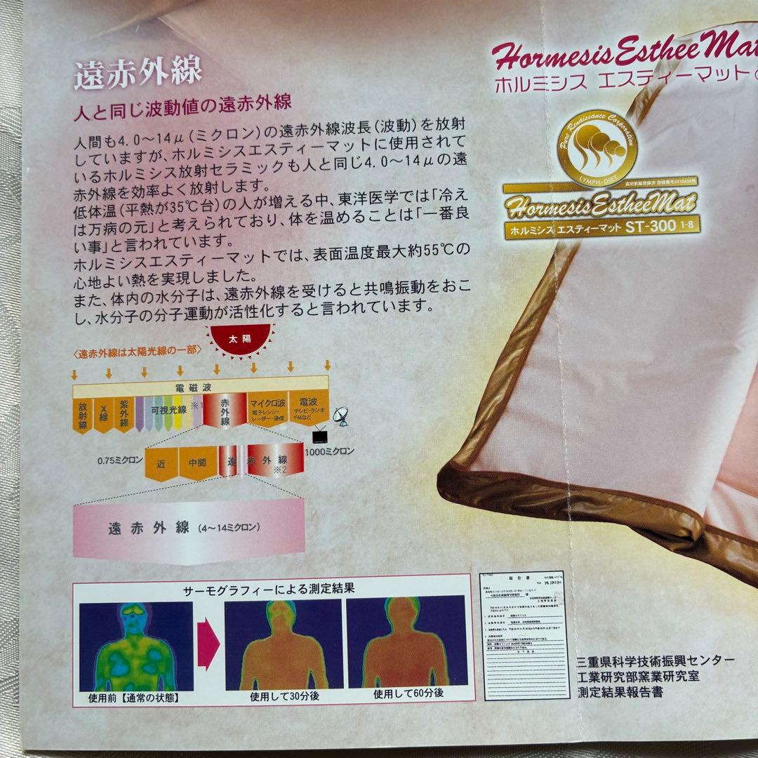 ピュアルネッサンス　ホルミシスエスティーマット専用カバー　おまけ付き