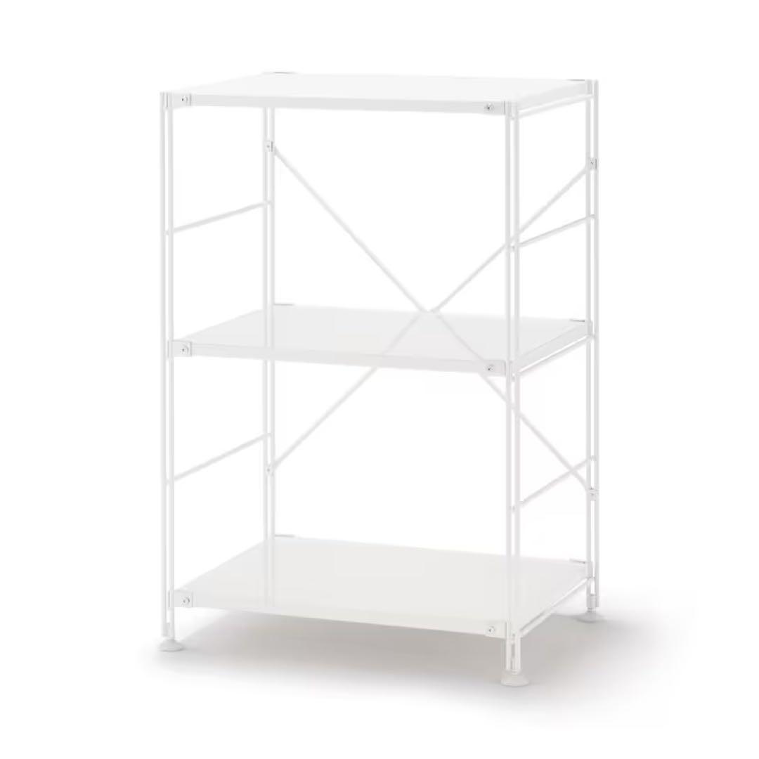 無印良品 スチールユニットシェルフ / 58cm+42cm セット