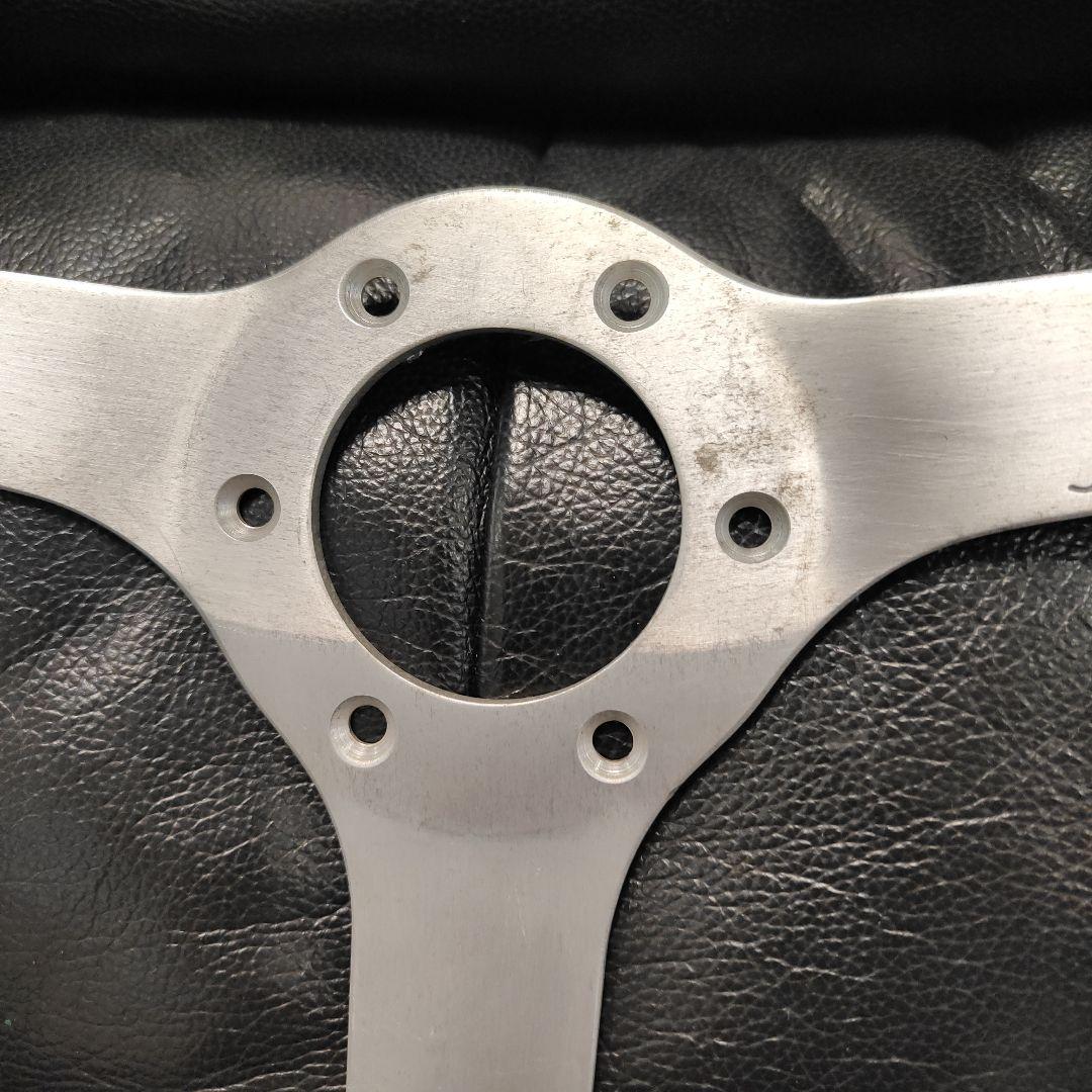 h*x様 Izumi ハンドル ウッド レザー 3本スポーク