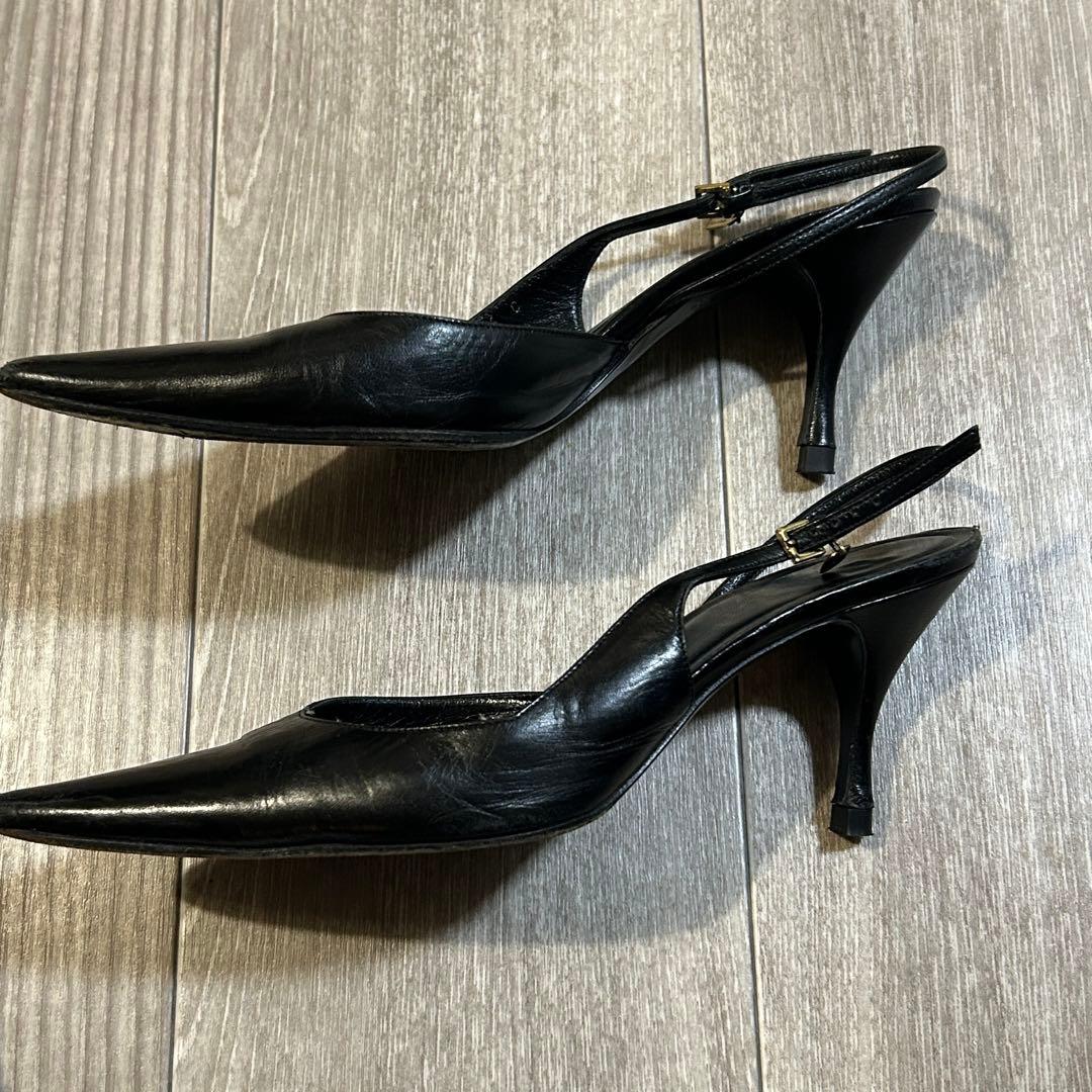 Gucci ブラック ハイヒールパンプス