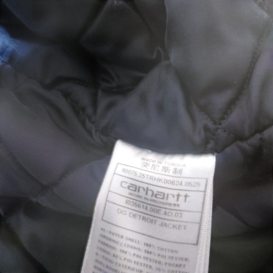 Carhartt wip og detroit Jacket ブラック Sサイズ