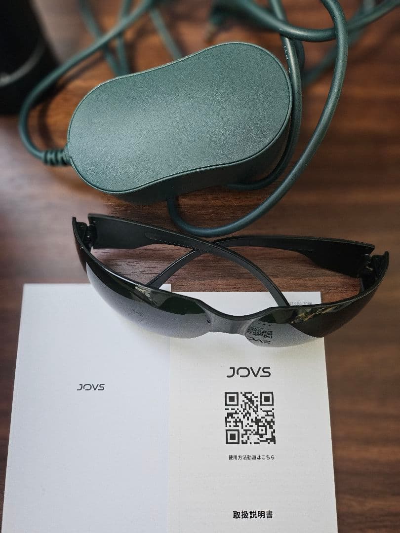 【美品】JOVS 脱毛器 エメラルドグリーン 本体と付属品