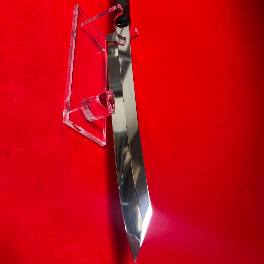 包丁　剣型切付　尺　鏡面仕上げ　切味抜群　箱付未使用品