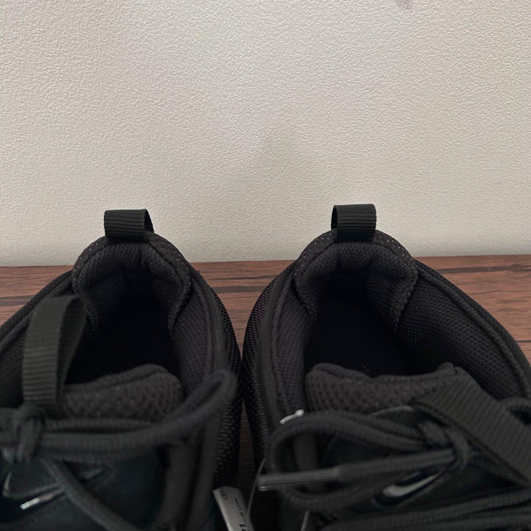 NIKE AIR MORE UPTEMPO LOW トリプルブラック　27cm