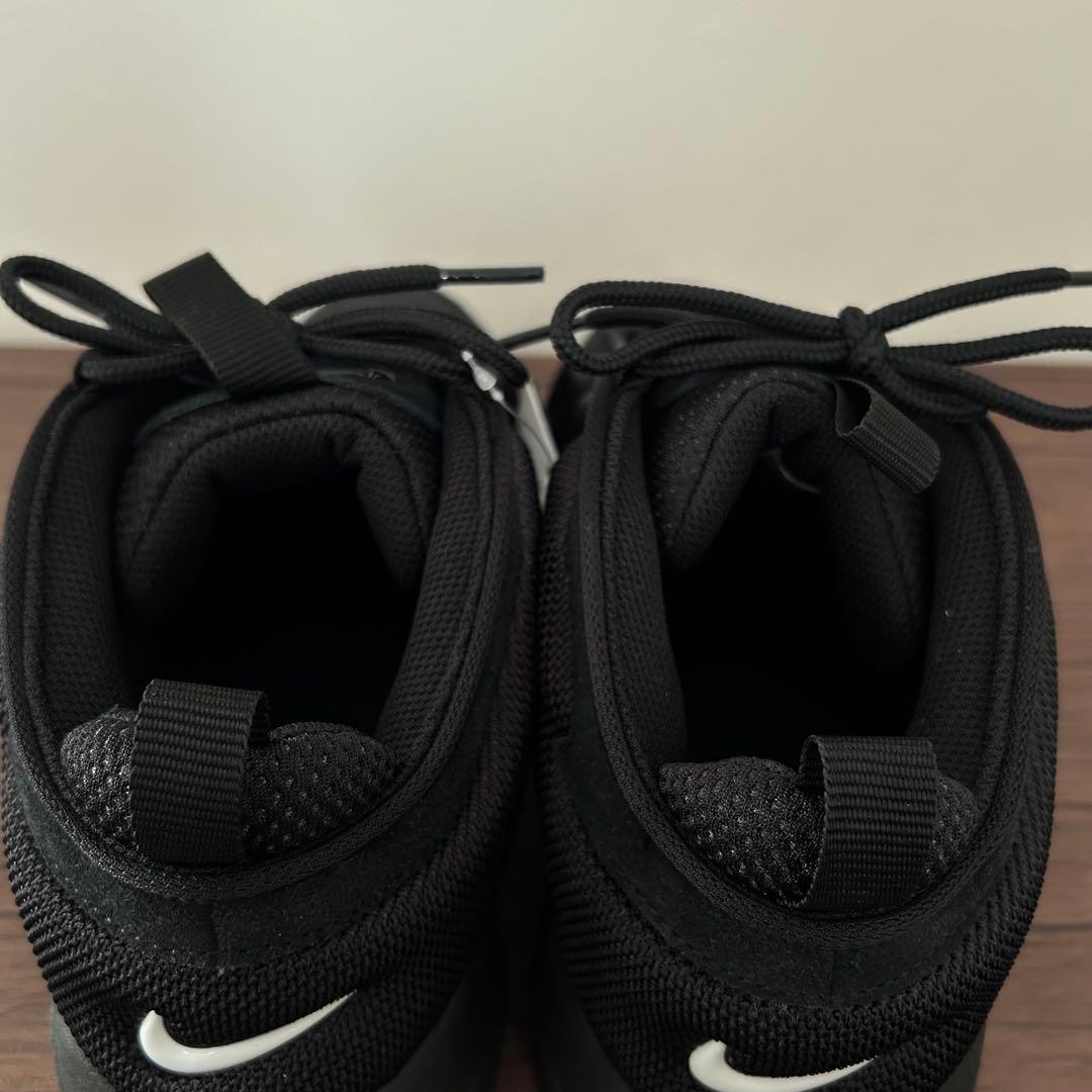 NIKE AIR MORE UPTEMPO LOW トリプルブラック　27cm