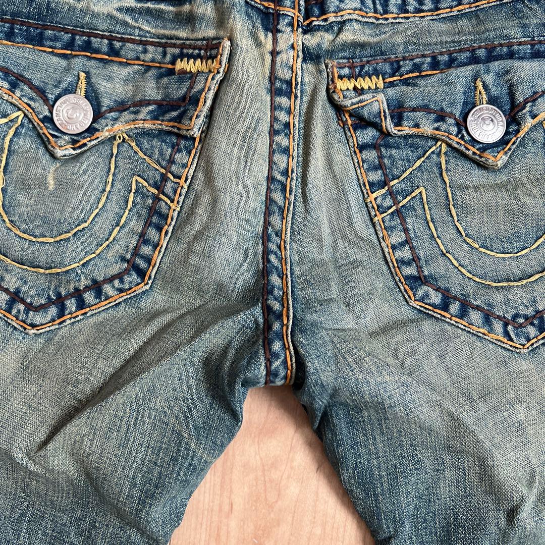 TRUERELIGION メンズ　デニムパンツ　ブーツカット　フレア