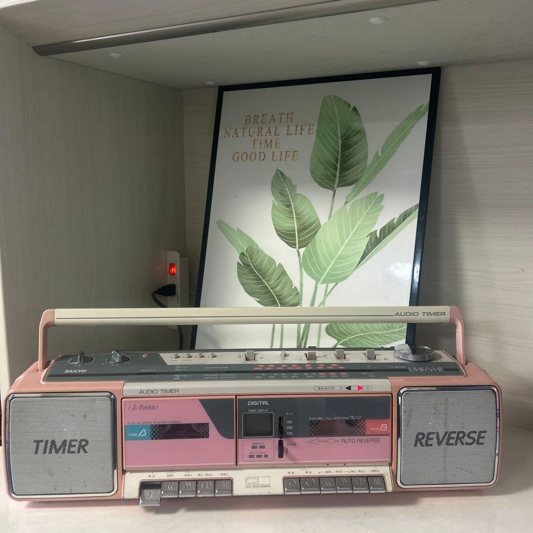 SANYO U4 W61U ラジカセ
