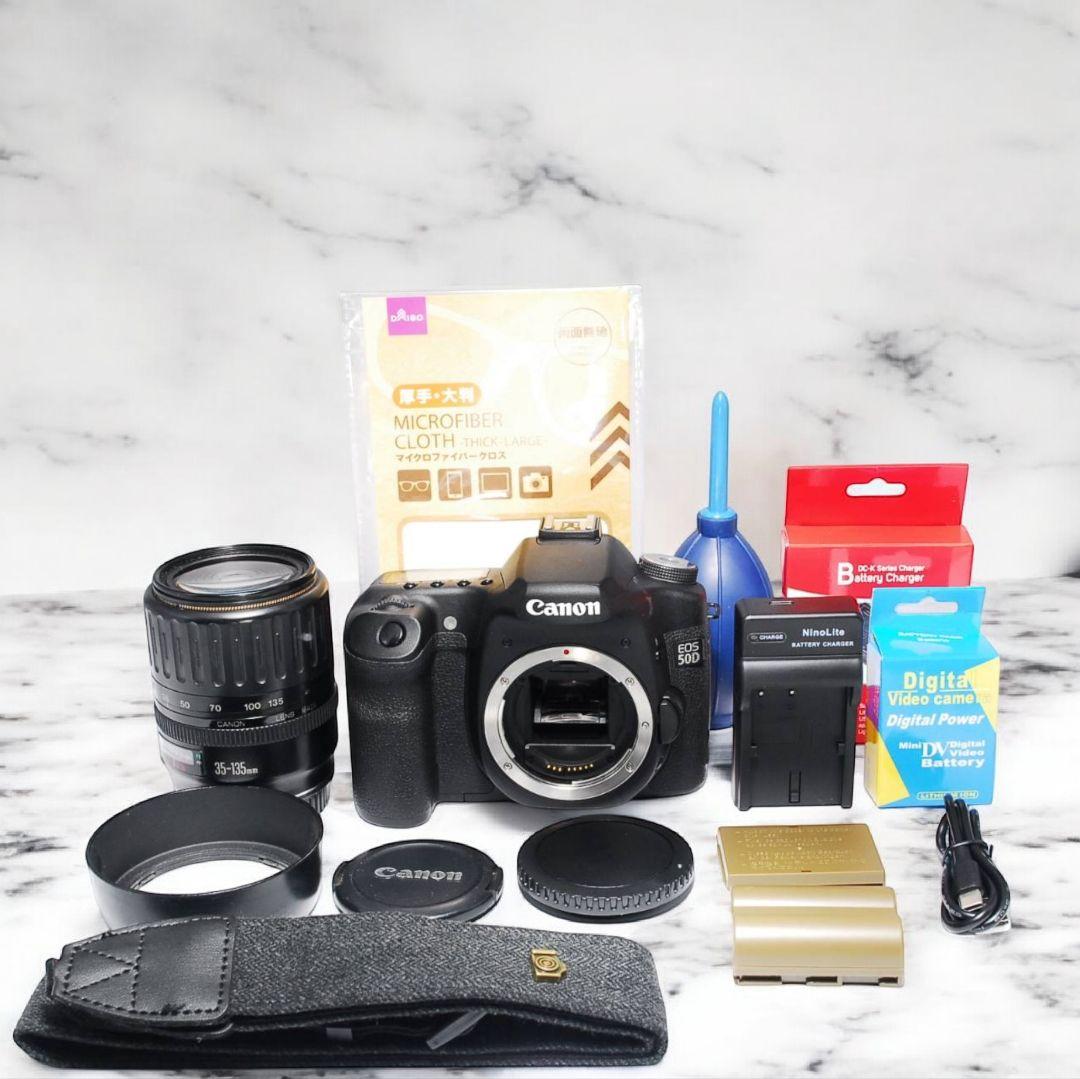 ♥入門おすすめ♥キャノン EOS 50D 一眼レフカメラ 動作良好