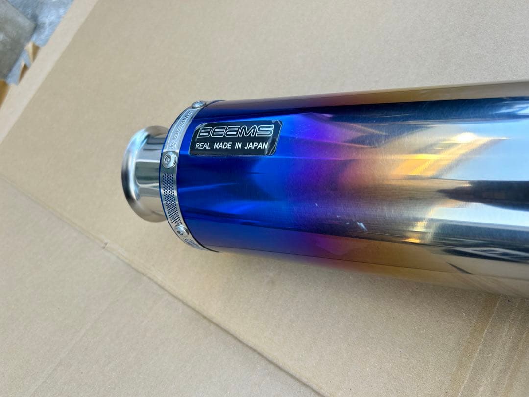 【値下げ】セロー250　マフラー SS300　チタン BEAMS　ビームス