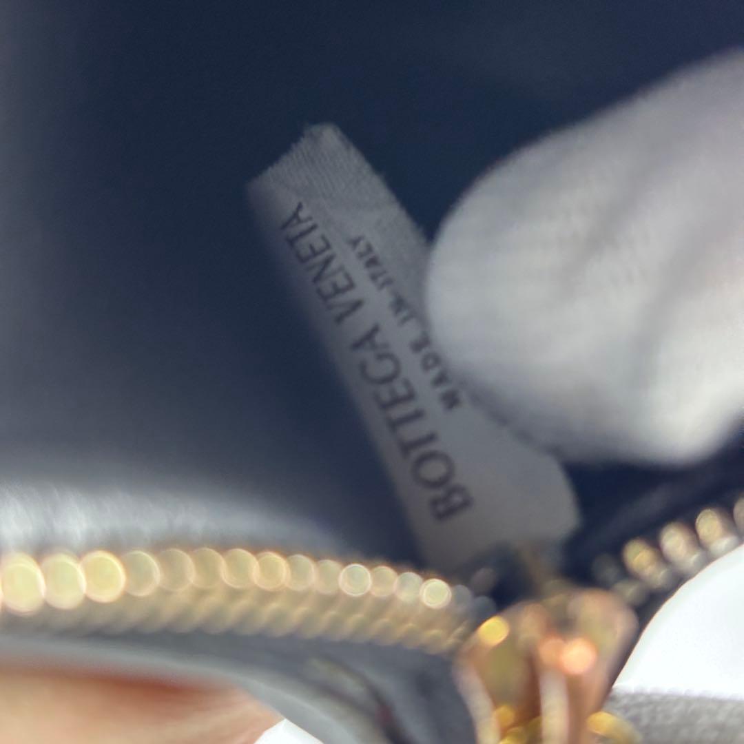 BOTTEGA VENETA ボッテガヴェネタ 二つ折り財布 カセット　ブラック