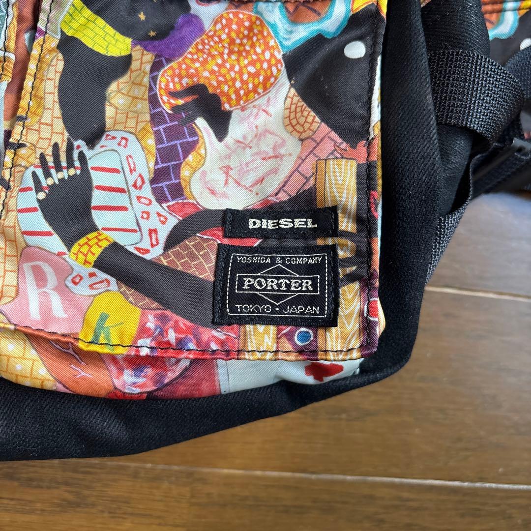 PORTER ポーター DIESEL ディーゼル 横尾忠則 ウエストバッグ