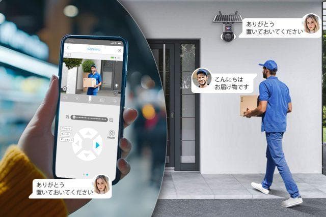 電源不要（60906）防犯ソーラーバッテリーセキュリティカメラ BDSC-12X