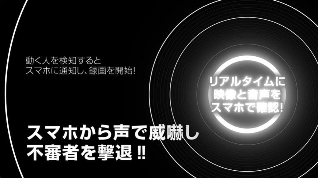 電源不要（60906）防犯ソーラーバッテリーセキュリティカメラ BDSC-12X