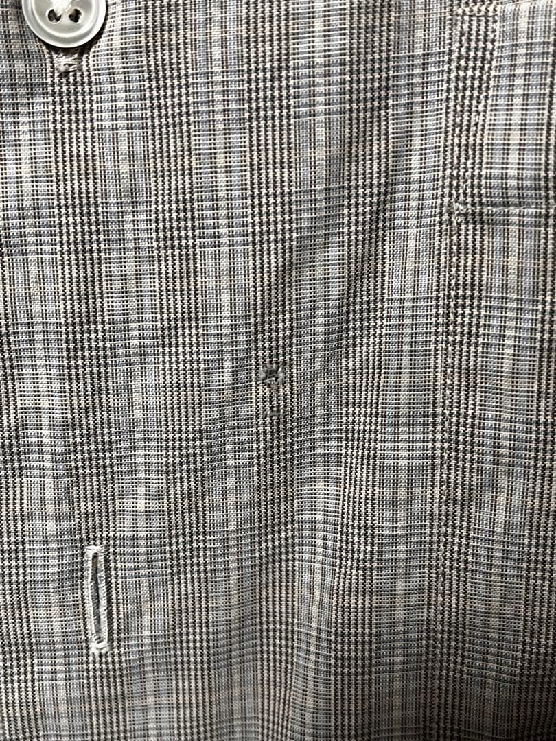 トップス SUPER LIGHT WOOL CHECK SHIRTS