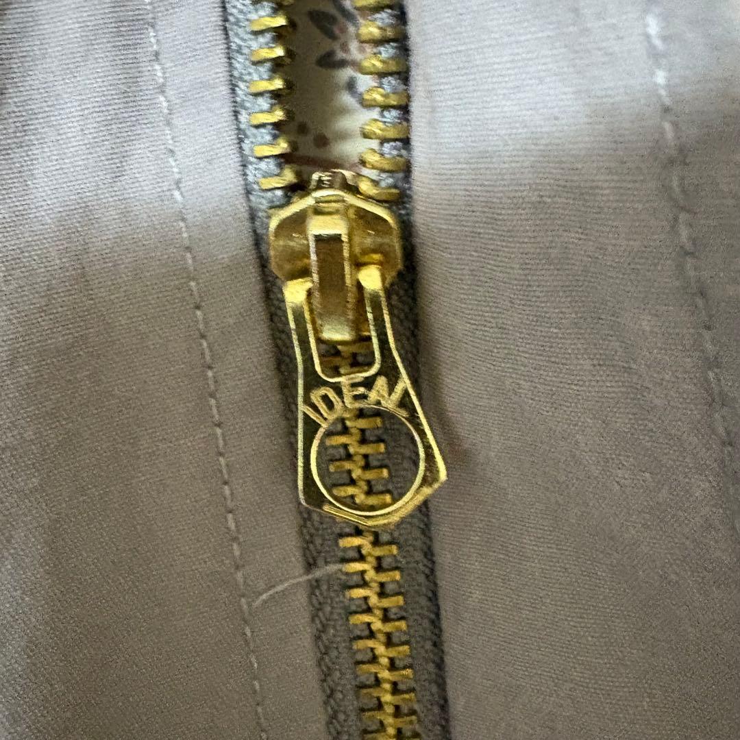 TOWN CRAFT ダービージャケット グレー サイズL 裏地ペイズリー 古着