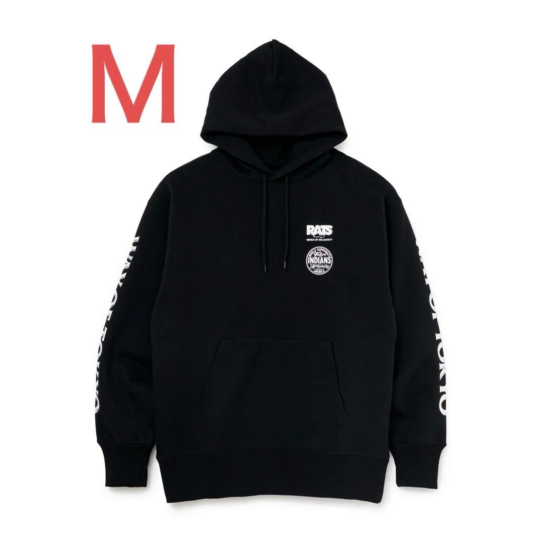 RATS×TOKYO INDIANS HOODIE Mサイズ　東京インディアンズ