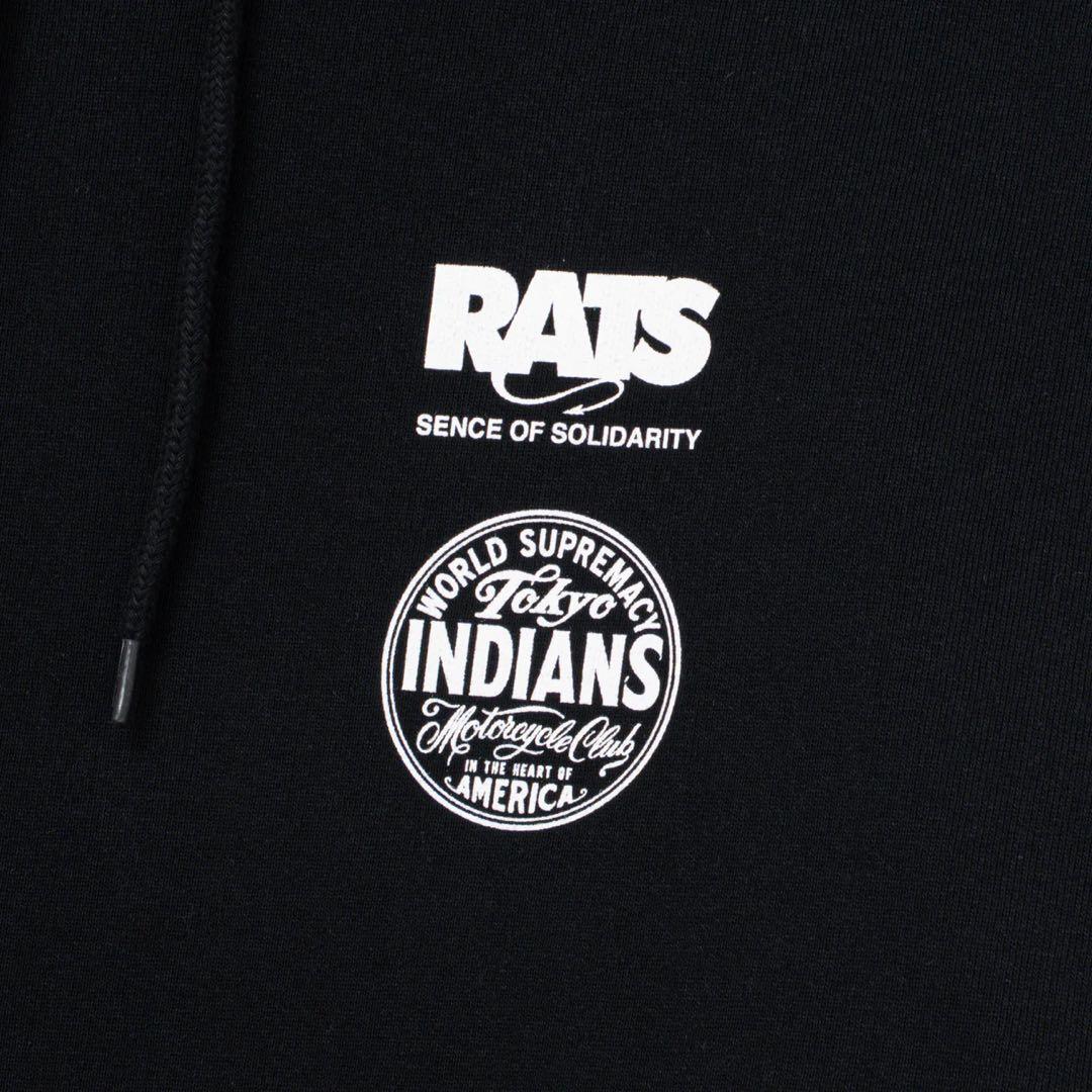 RATS×TOKYO INDIANS HOODIE Mサイズ　東京インディアンズ