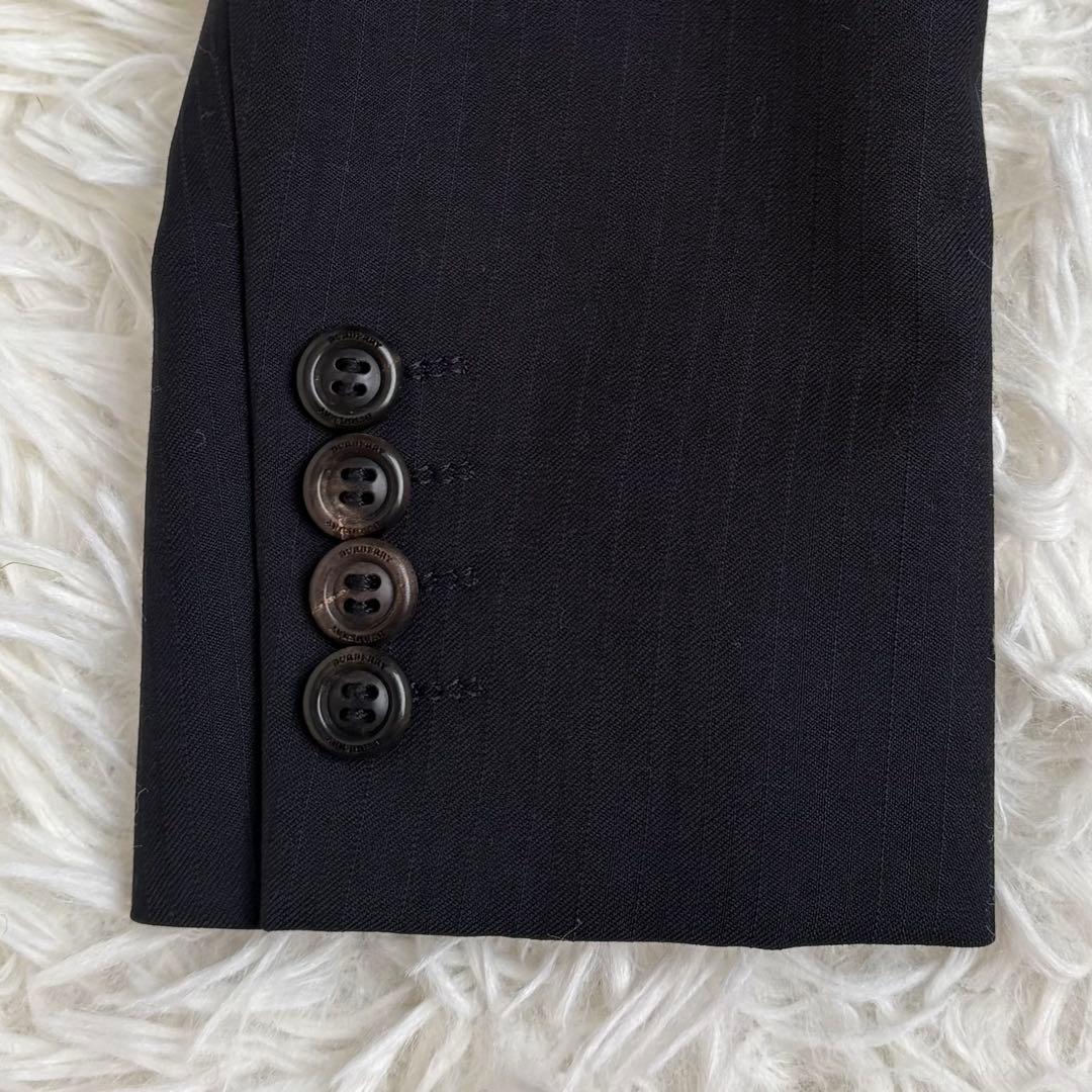 正規品　美品　バーバリーロンドン　セットアップ　ジャケット　パンツ　ストライプ