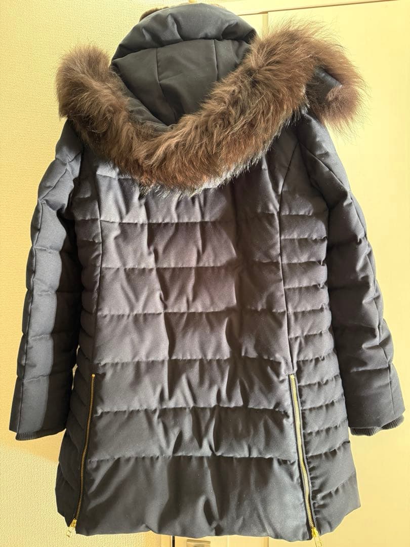 ルイルエブティック リアルファー ダウンコート