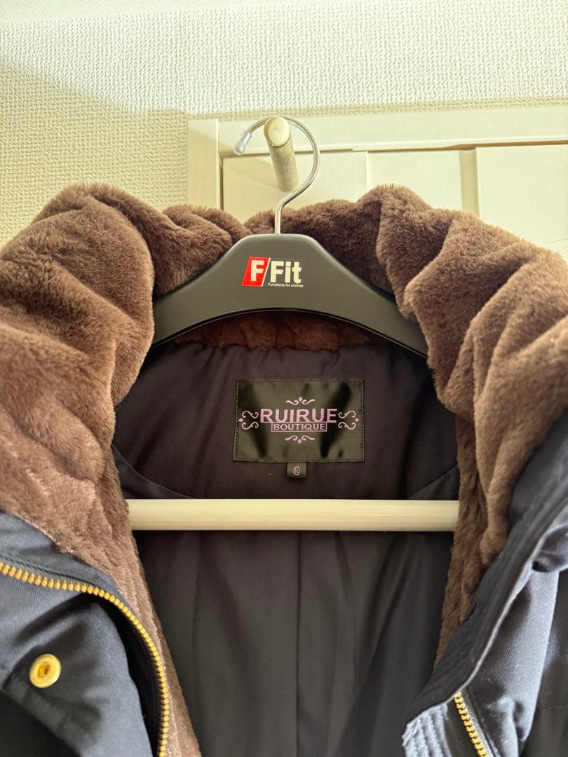 ルイルエブティック リアルファー ダウンコート