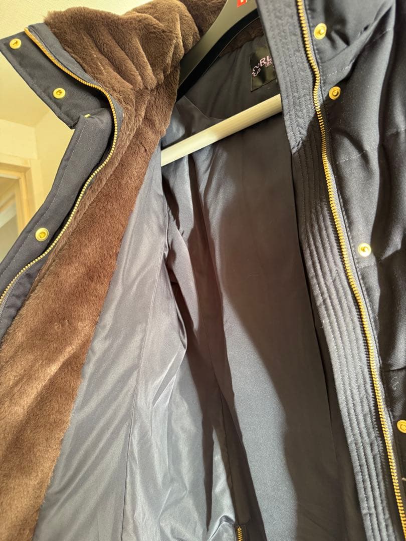 ルイルエブティック リアルファー ダウンコート