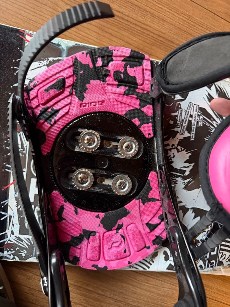 Lib Tech スノーボード 138cm ビンディング付きセット　ロッカー