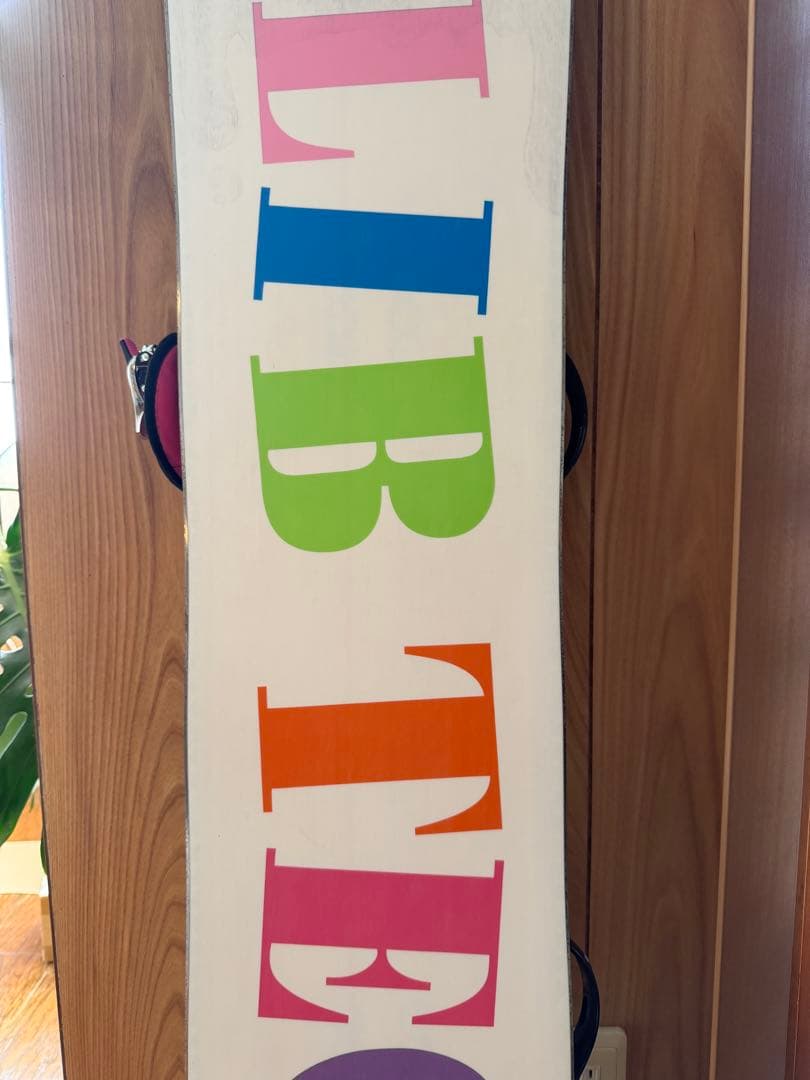 Lib Tech スノーボード 138cm ビンディング付きセット　ロッカー