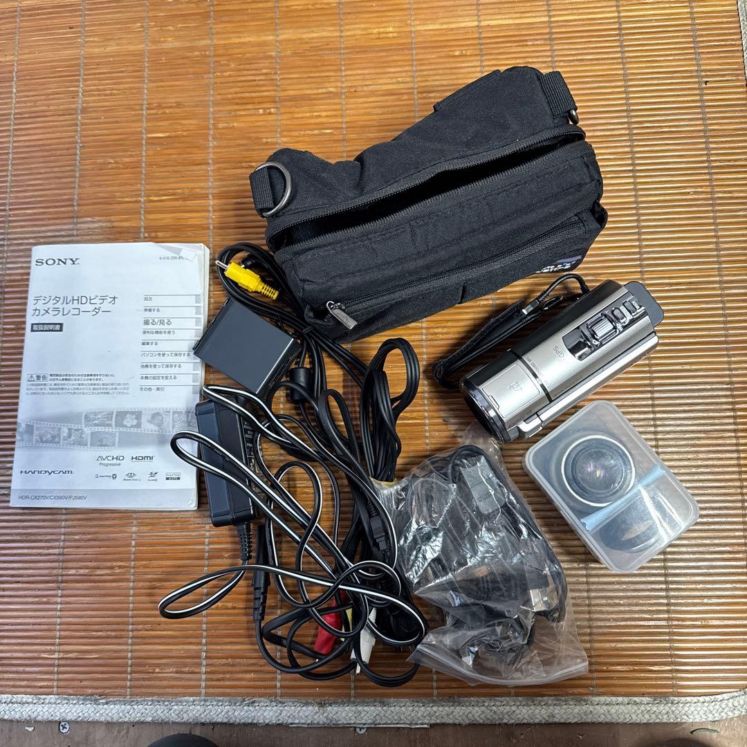SONY HDR-CX590V ビデオカメラ