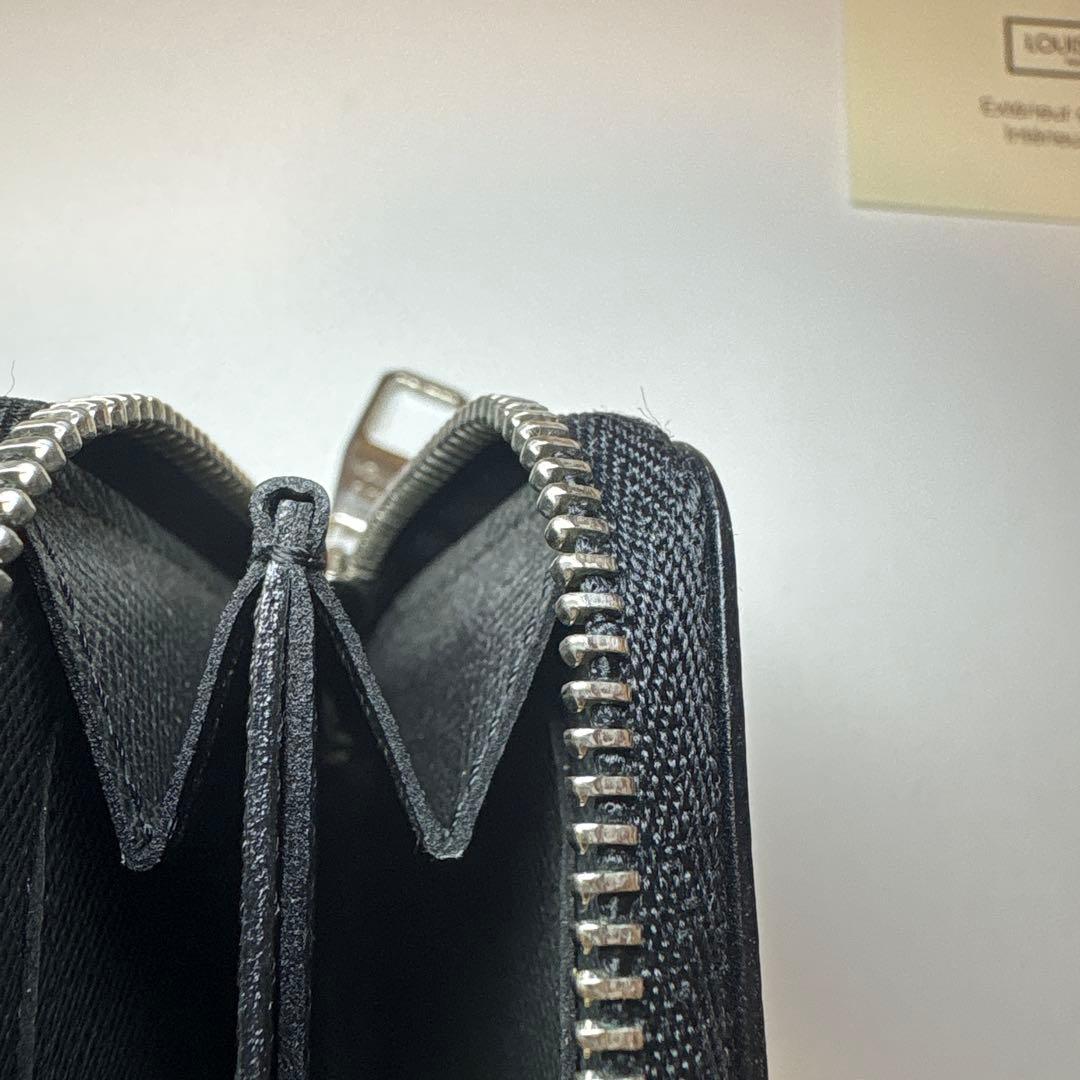 LOUIS VUITTON ブラック レザー ケース