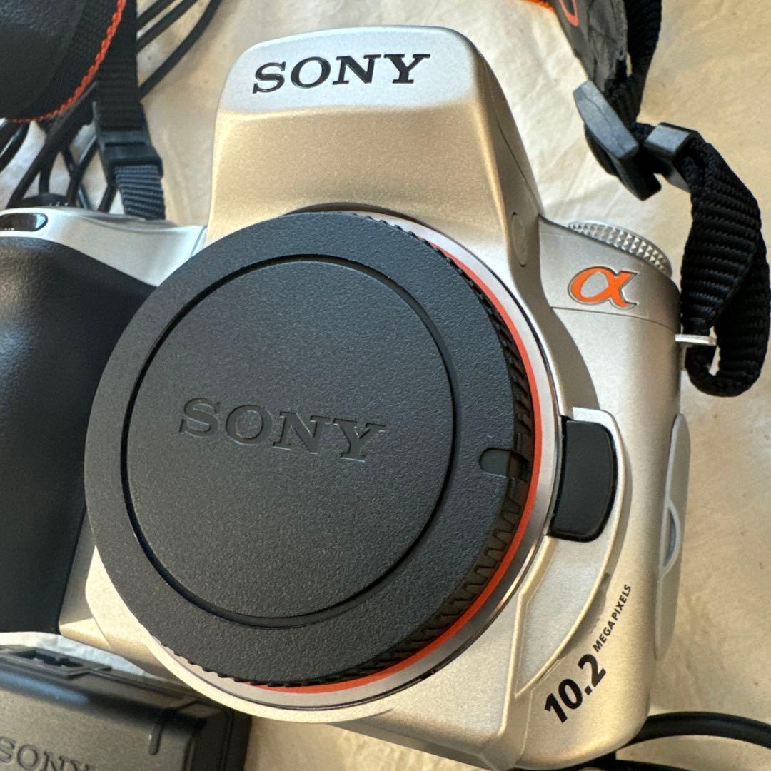 SONY α300 デジタル一眼レフカメラ 18-70mmレンズ付き　ケース付き