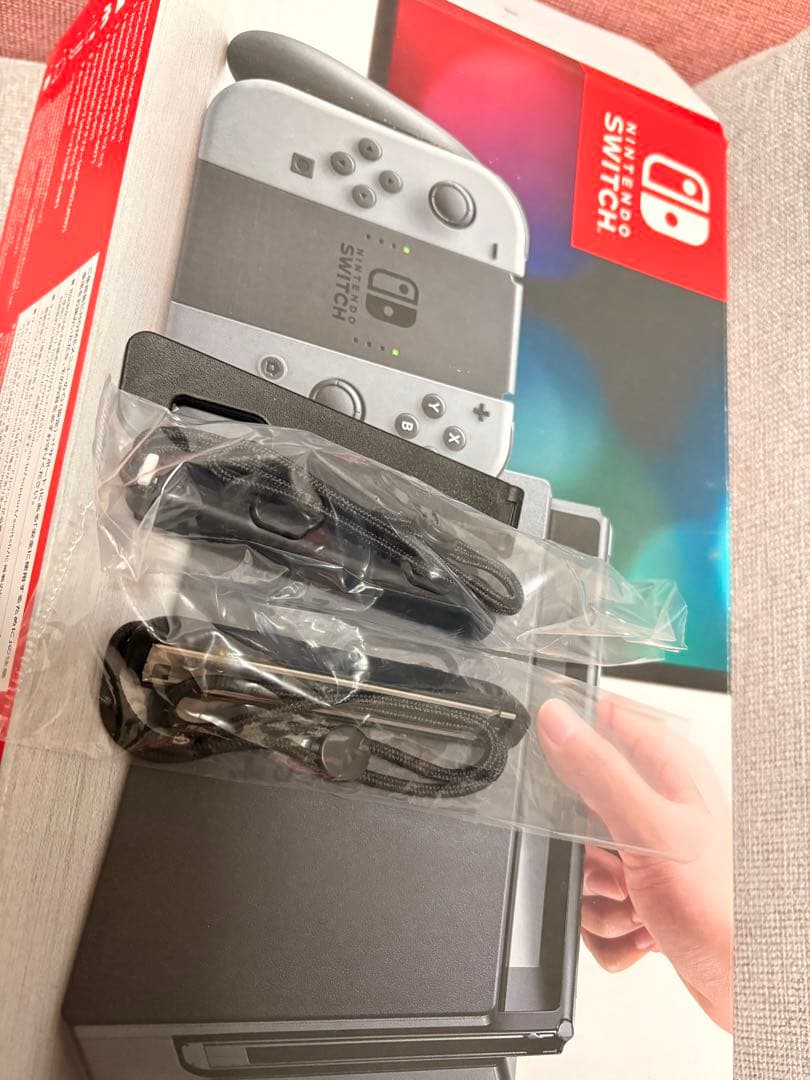 Nintendo Switch HAC-001 本体　microSD64gb付き