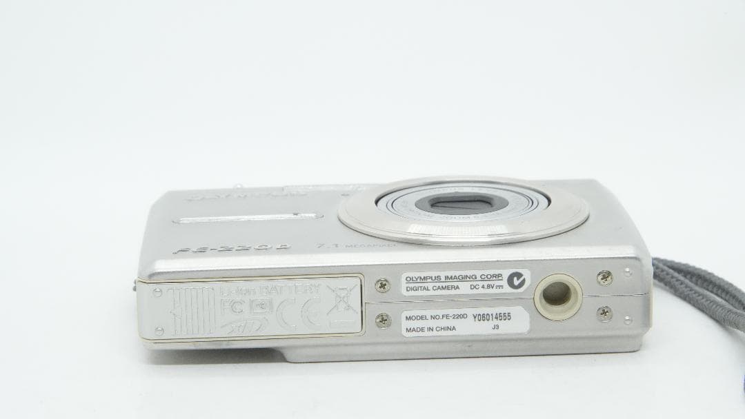 【A3115】 OLYMPUS FE-220D シルバー オリンパス