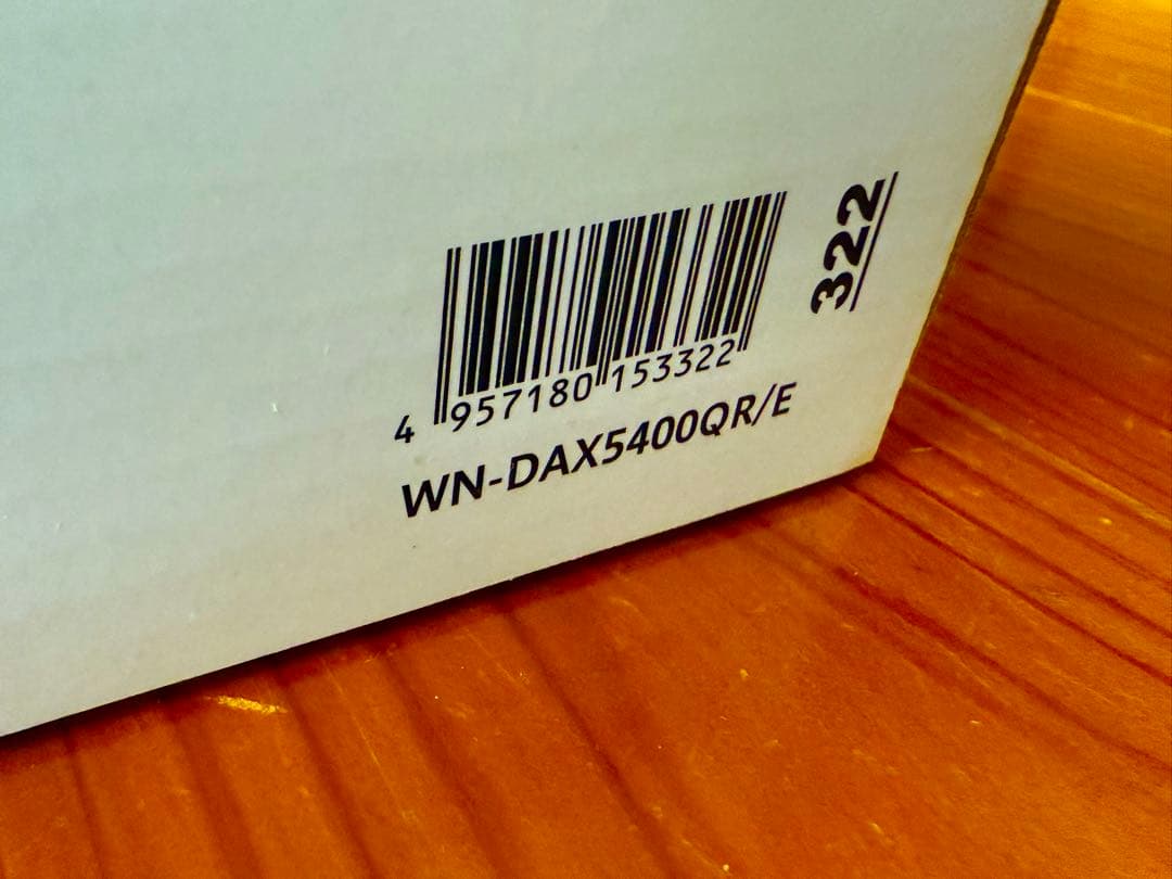 送料無料！アイオーデータ 無線LAN ルータ WN-DAX5400QR/E