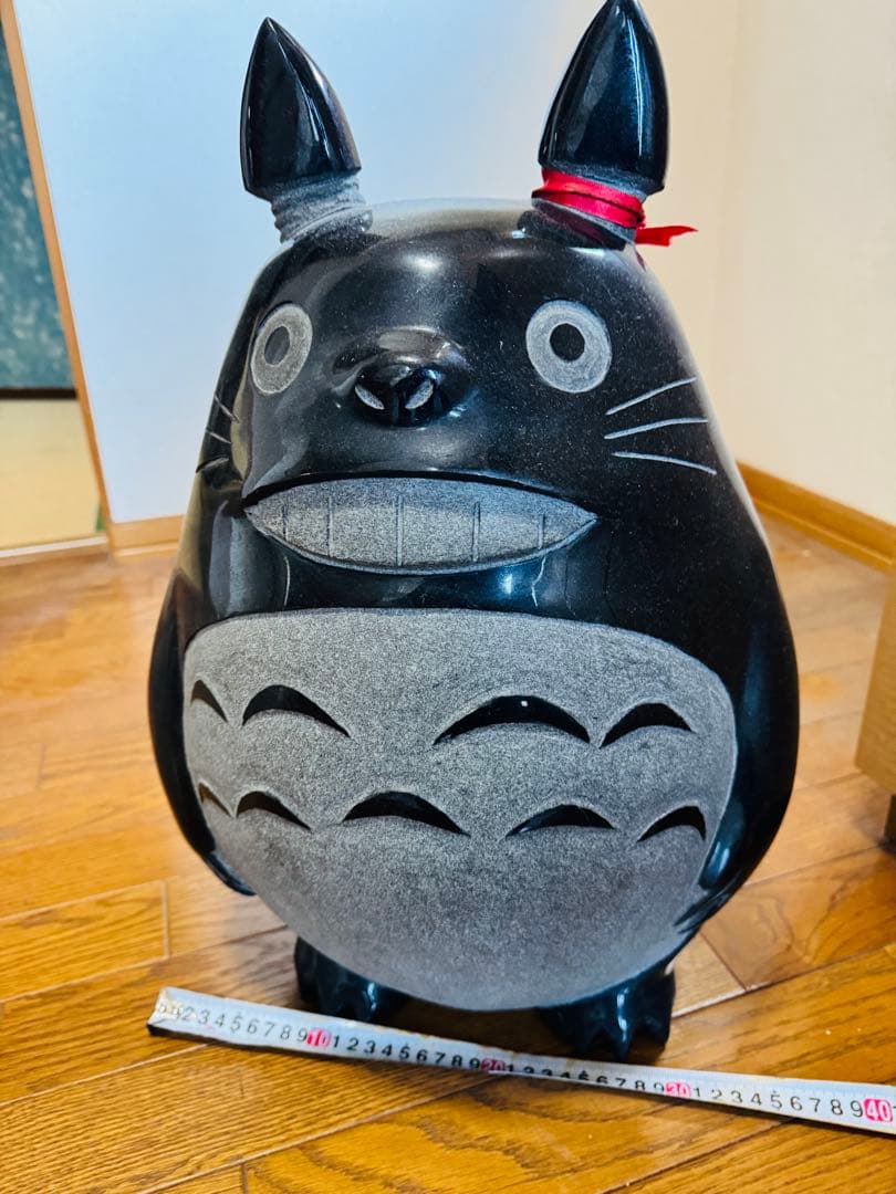 トトロ　彫刻　石像　大理石　工藝品 置物 飾り物 インテリア 祝い