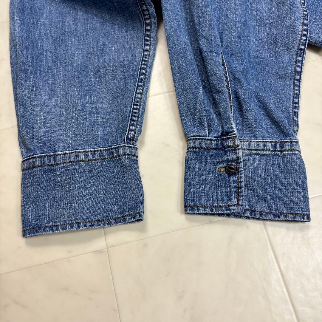 KIRA KIRA です★美品★ ライトオンスデニムクロップドシャツ