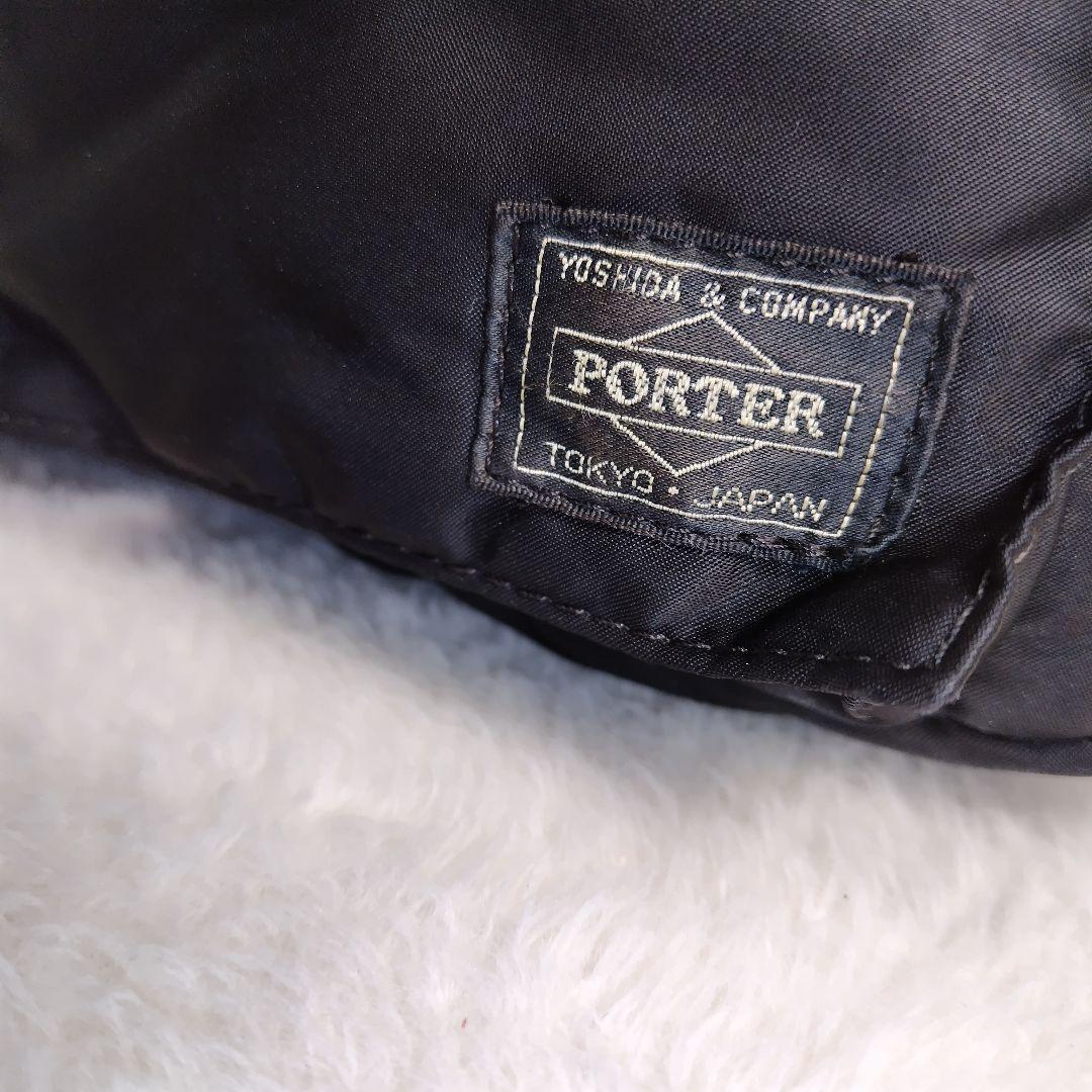 ✨極美品✨PORTER　TANKER　ウエストバック　ショルダーバッグ 黒