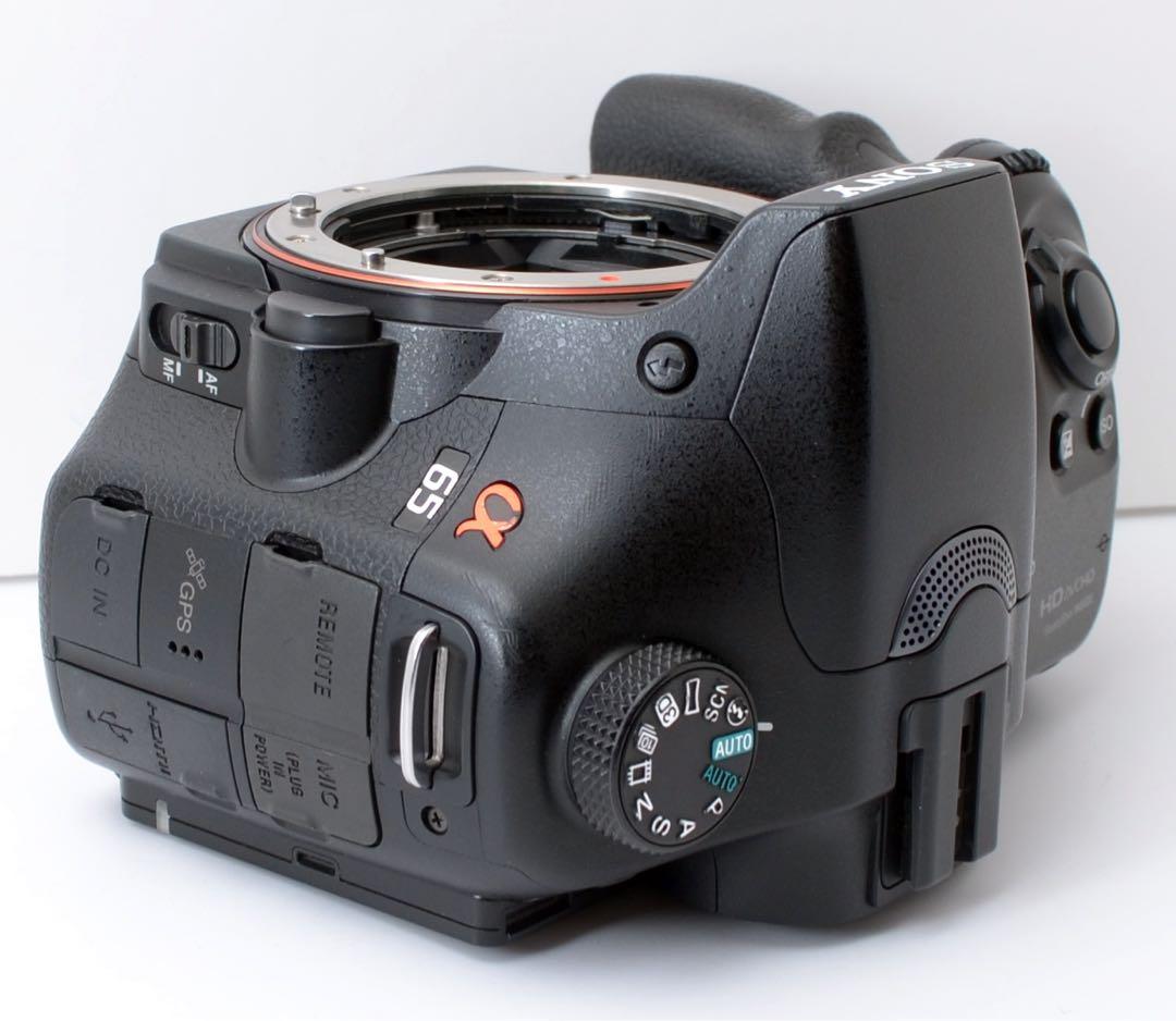 2430万画素！SONY α65★Wズームレンズキット★転送OK★急速充電器付き