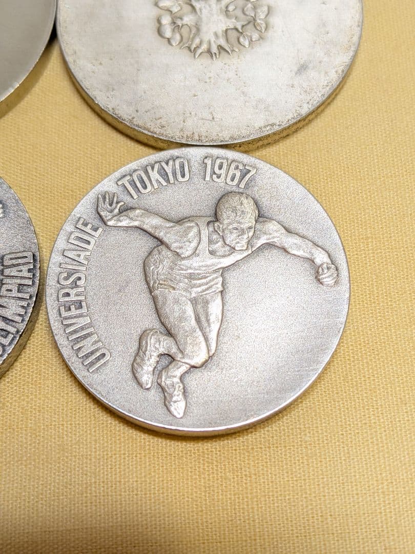 シルバー925　メダル4枚　74g