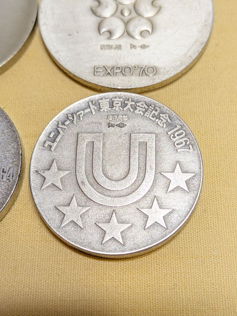 シルバー925　メダル4枚　74g