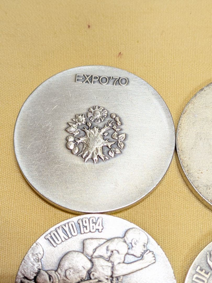 シルバー925　メダル4枚　74g