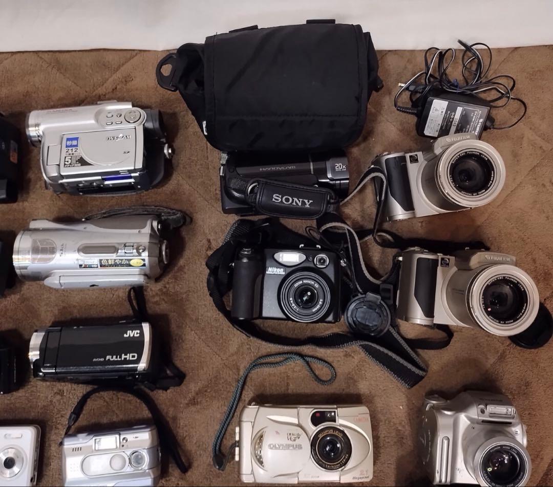 デジタルカメラ ビデオカメラ 大量 まとめ セット コンパクト コンデジ35台