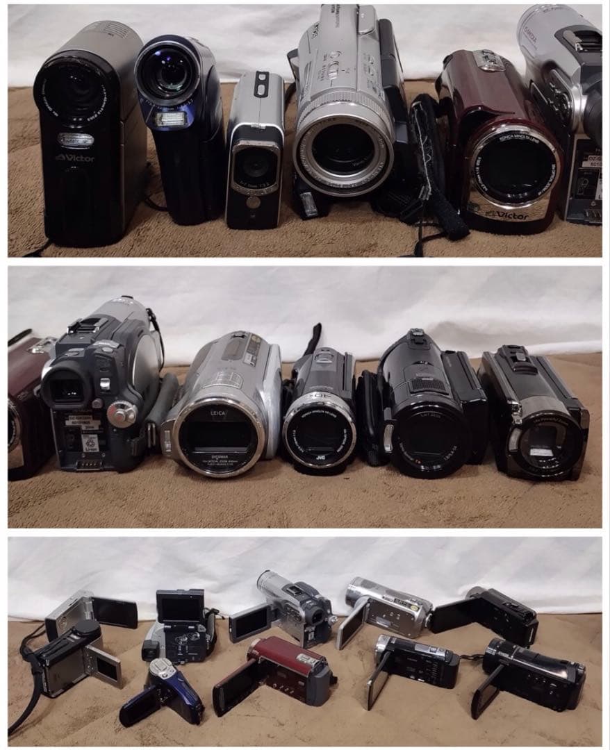デジタルカメラ ビデオカメラ 大量 まとめ セット コンパクト コンデジ35台