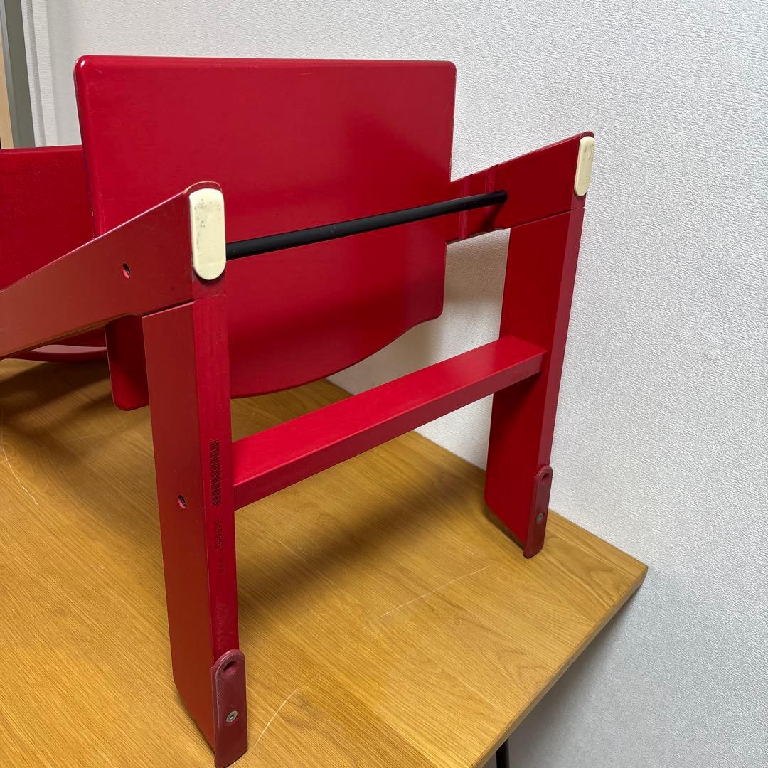 組み立て不要　北欧　stokke ストッケ トリップトラップ　　シリアル4 赤