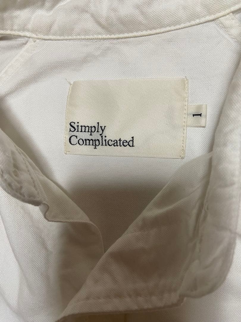 Simply Complicated shirt シャツ サイズ1